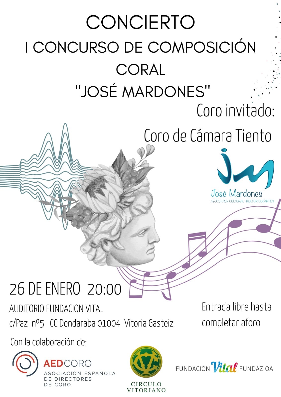 concierto I concurso de composición coral José Mardones