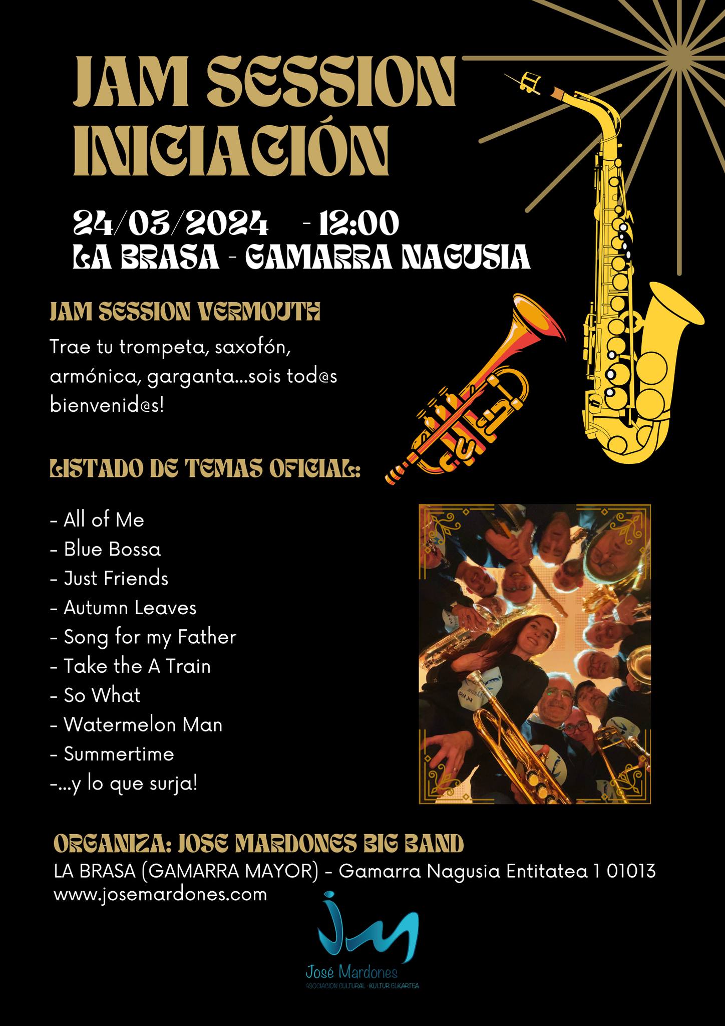 jam session big band jose mardones